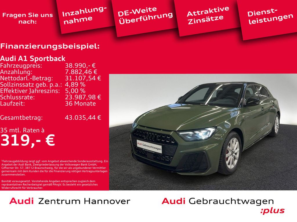 A1 Sportback S line 40 TFSI S tronic
