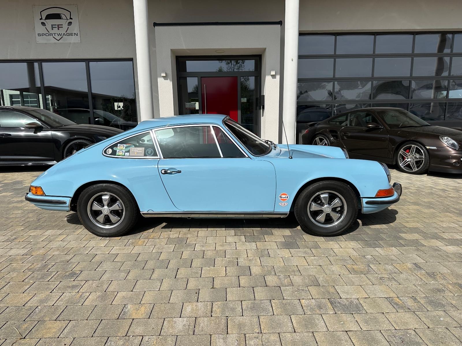 Porsche 911 T Coupe im Traumzustand#Gulf - Lackierung