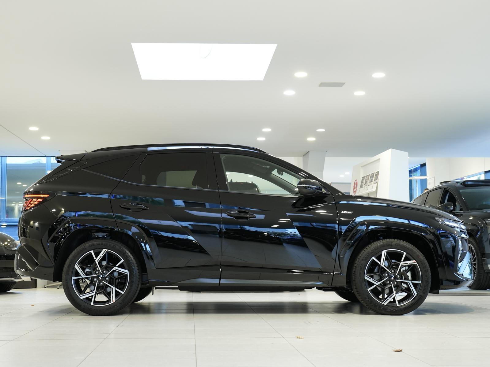 Hyundai TUCSON 1.6 TGDI N-Line 4WD Alcantara LAGERWAGEN, миниатюра 10