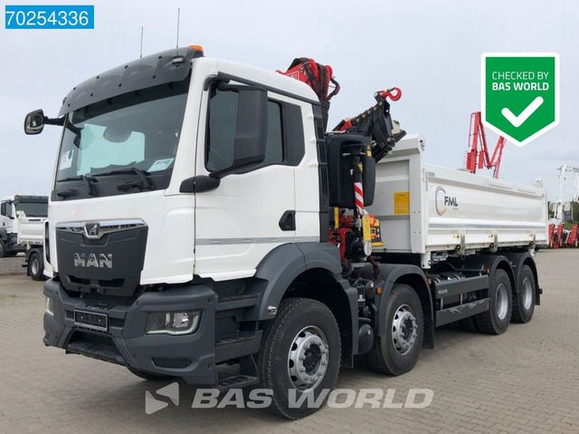 MAN TGS 35.430 8X4 Fassi F275.0.26 Kran Crane Dreise