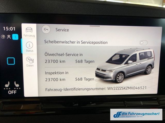 Fahrzeugabbildung Volkswagen Caddy 1.5 TSI EU6d Life Volldigitales Cockpit