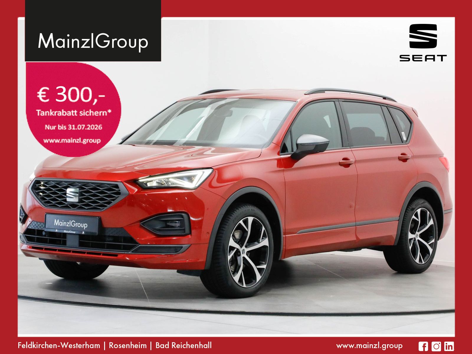 SEAT Tarraco 2.0 TDI DSG FR AHK StdHzg ACC Kam. 7-S.