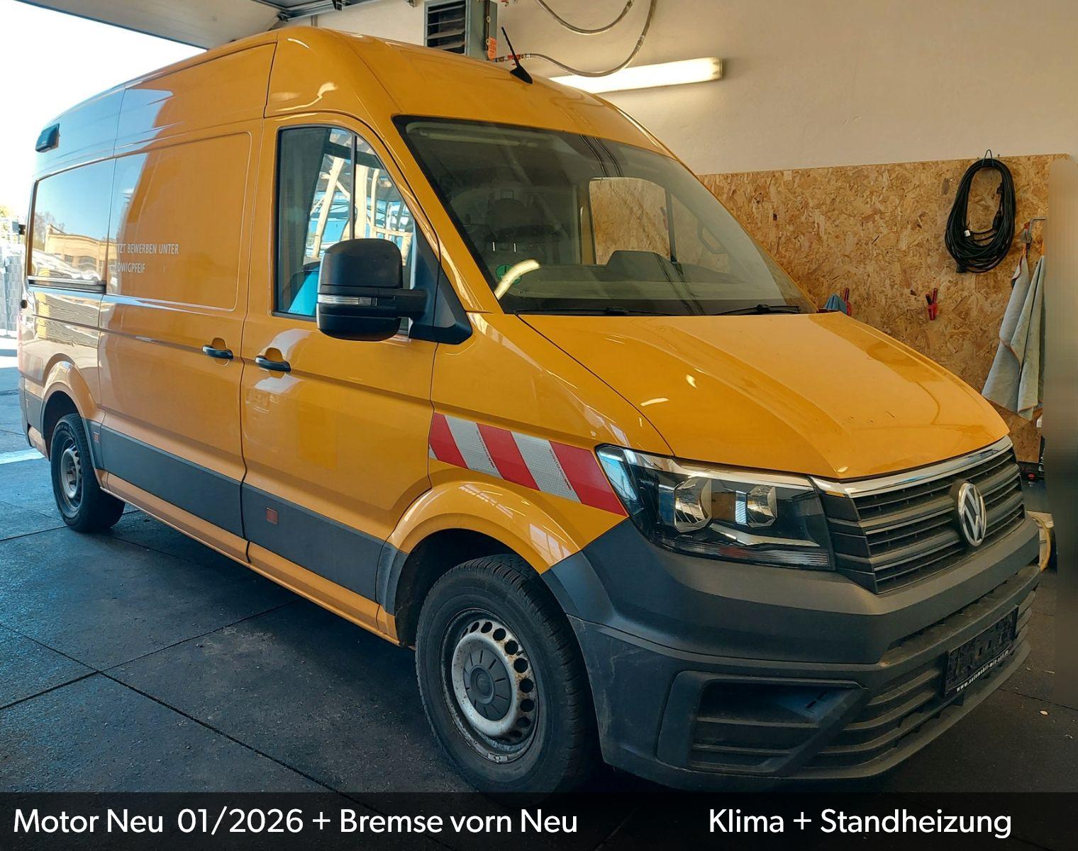 Volkswagen Crafter Kasten 35 mittel lang Hoch Standheizung