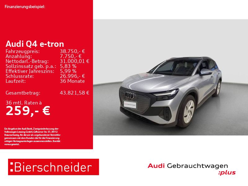 Audi Q4 45 e-tron LED HuD CAM ACC imagem 2