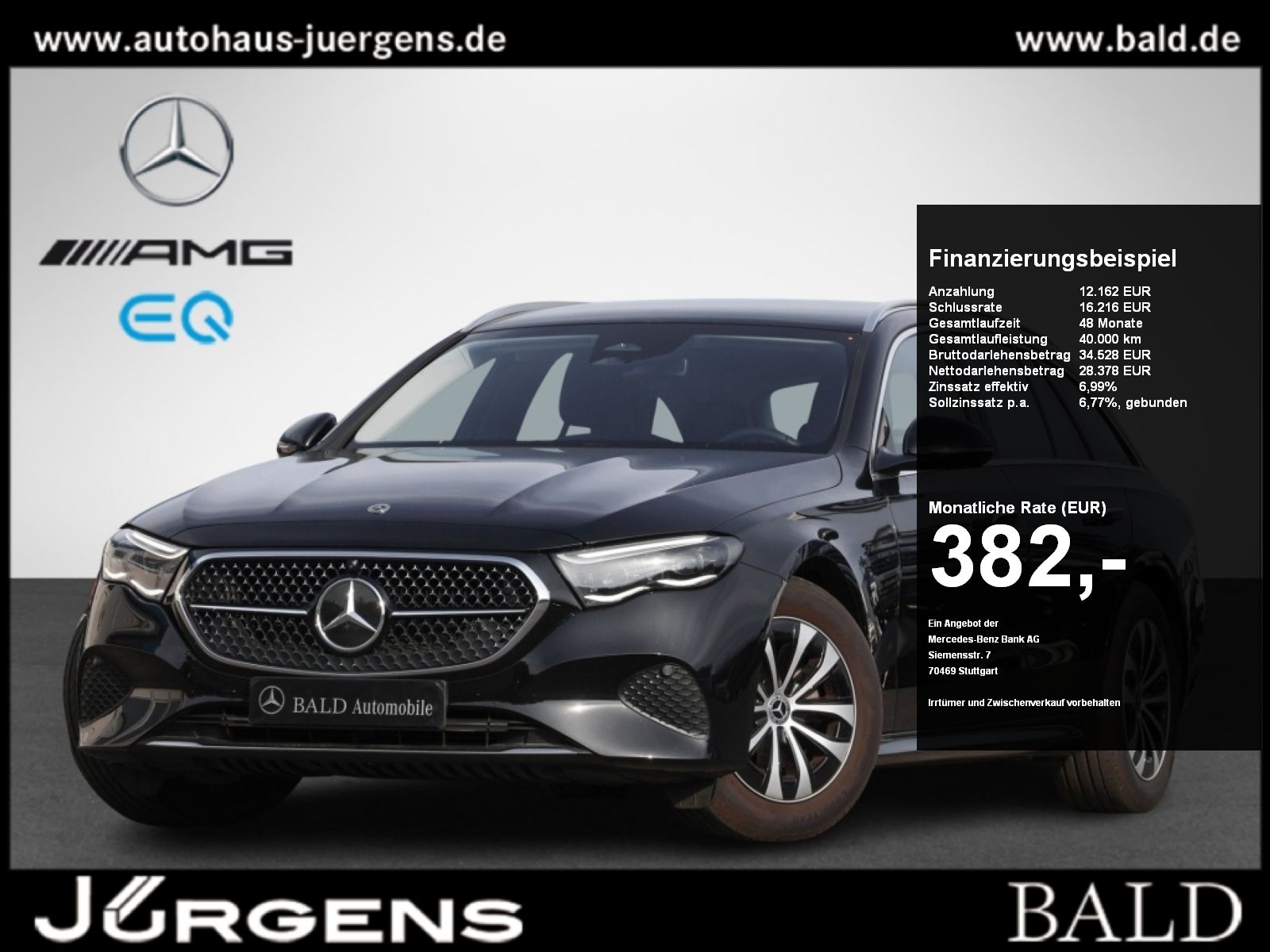 Mercedes-Benz E 220 d T Avantgarde/AHK/DIGITAL/360/Distr/Totw