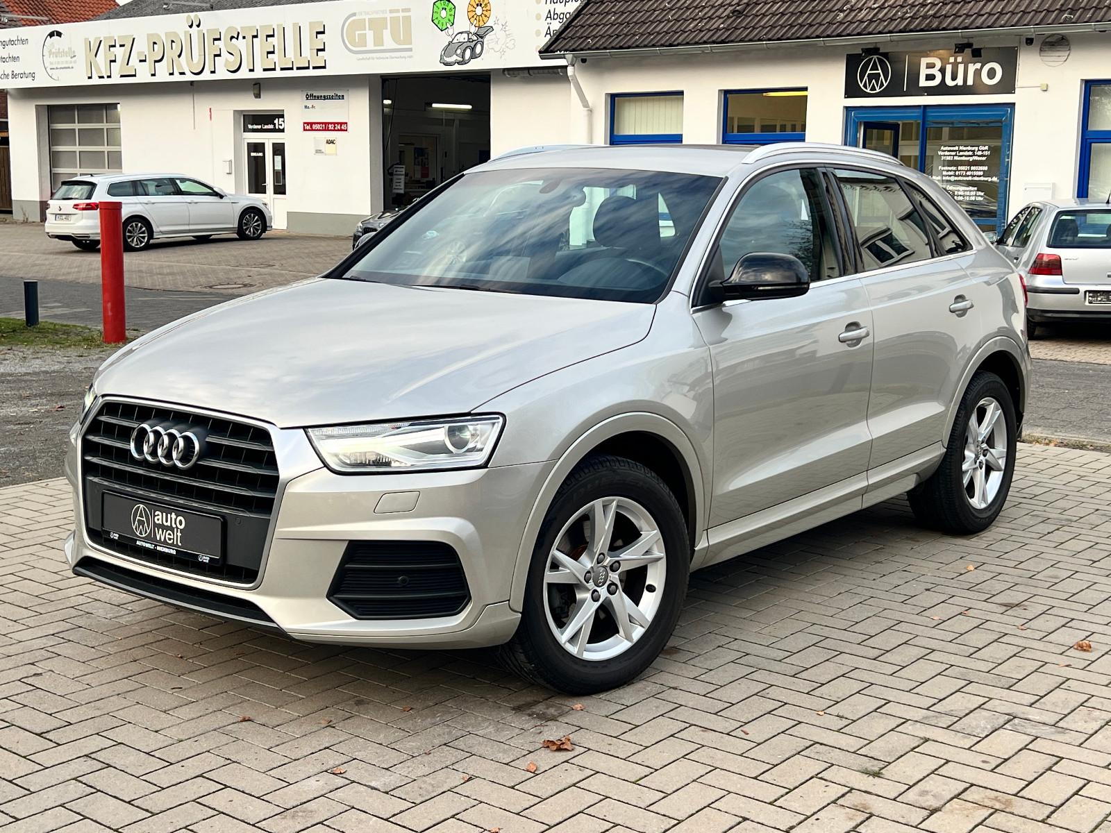 Audi Q3 2.0 TDI, LED, AHK, Lückenlos Scheckheftgep.