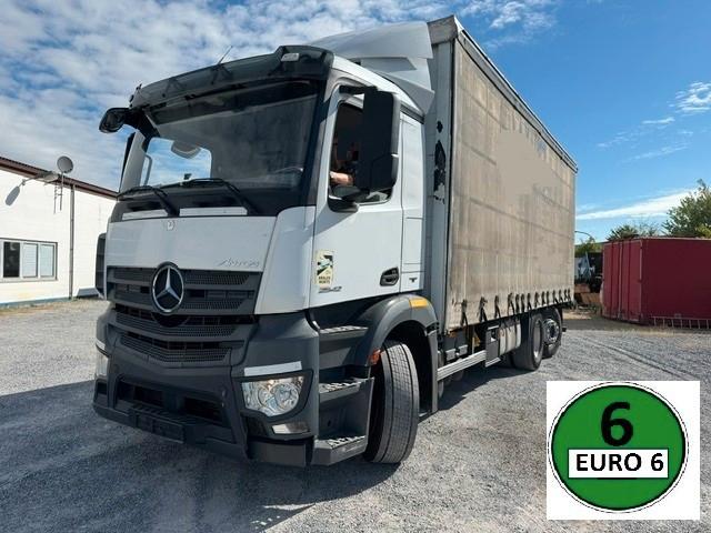 Mercedes-Benz Antos 2542 -6x2 Lenk Klima 7,2 m Plane AHK