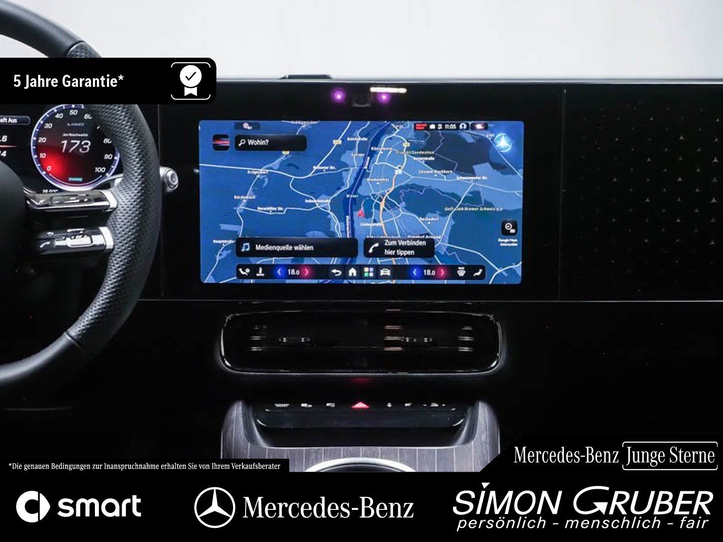 Fahrzeugabbildung Mercedes-Benz CLA 250+ EQ AMG Night Premium+ Driveass 360 AHK