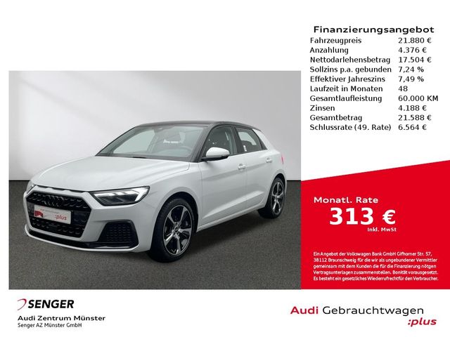 Audi A1 Sportback Advanced 30 TFSI MMI Navi LED