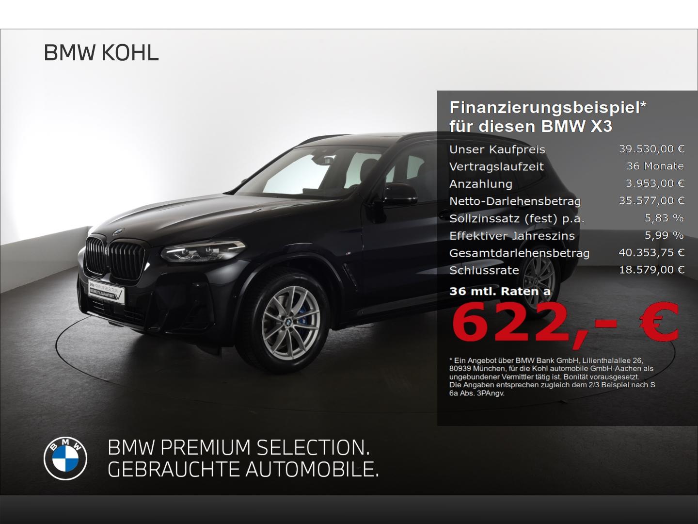 BMW X3 20i xDrive M Sport Panoramadach Harman Kardon