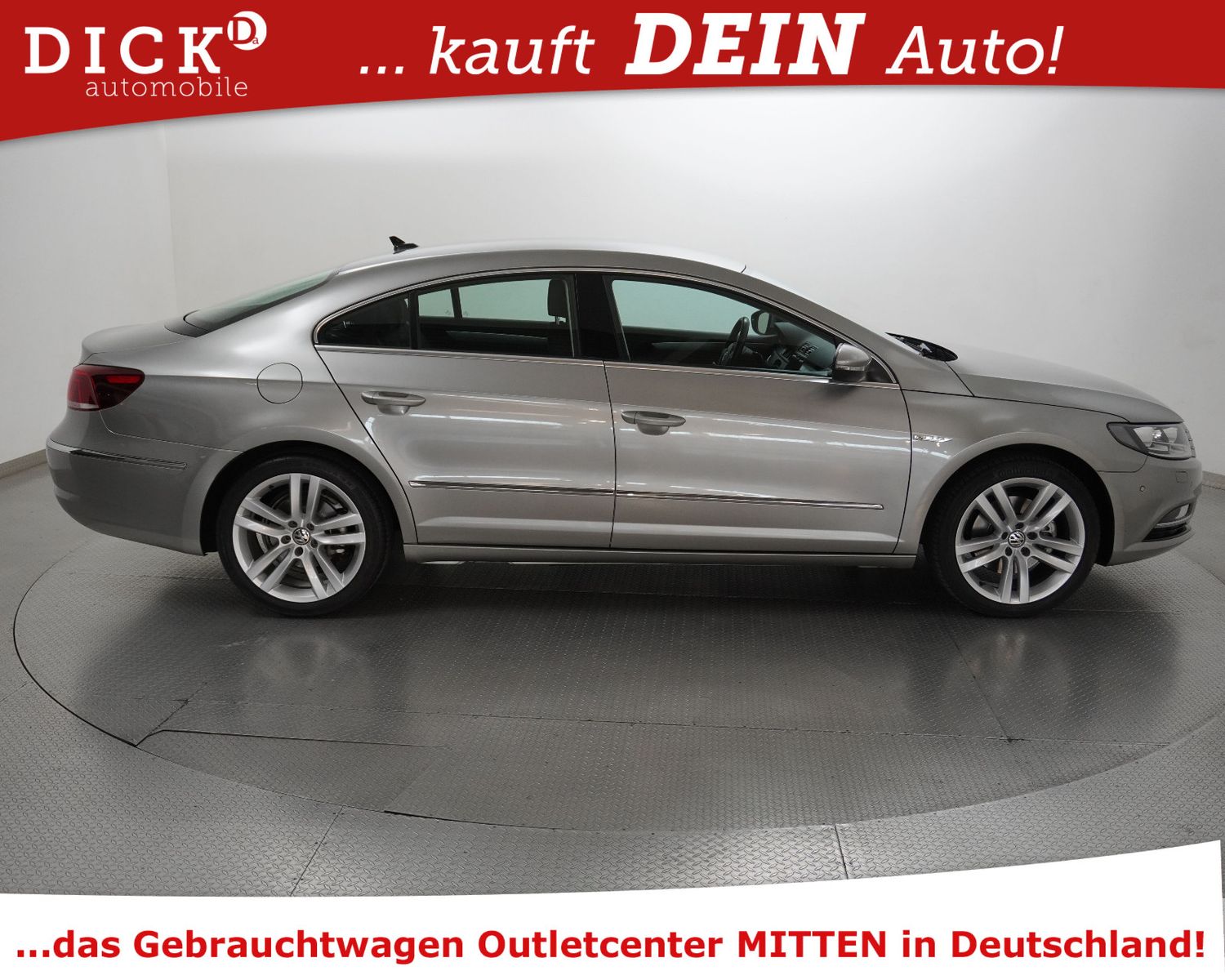 Fahrzeugabbildung Volkswagen CC 2.0d Sport >5SIT+MASS+SITLÜFT+SHZ+XEN+AHK+18"