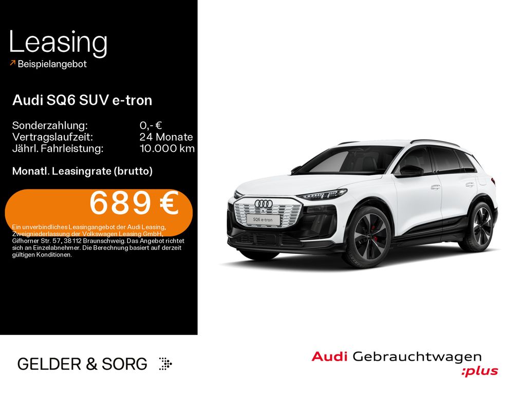 Audi SQ6 SUV e-tron quattro 579km/WLTP*Air*HuD*B&O*