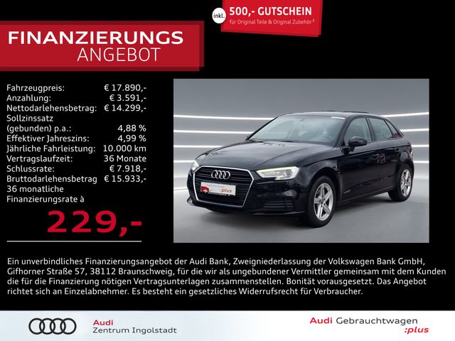 Audi A3 Sportback 30 g-tron S tronic NAVI 2xPDC GRA