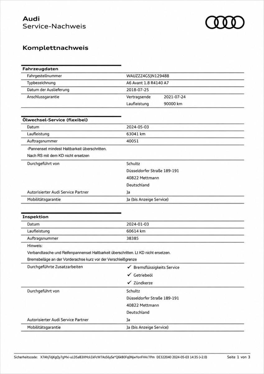 Audi A6 Avant 1.8 TFSI AUT TEMP BT PDC SHZ NAVI XENON
