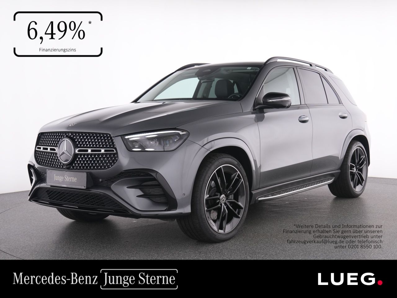 MERCEDES-BENZ GLE 300 d 4M AMG+Pano+Burm+MBeam+AHK+Air+HUD+360