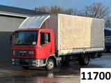 MAN TGL 8.180 4x2 BB Plane mit Ladebordwand