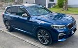 BMW X3 M40i HUD PANO 21 Zoll NAVI LEDER - BMW X3 M40: Blau