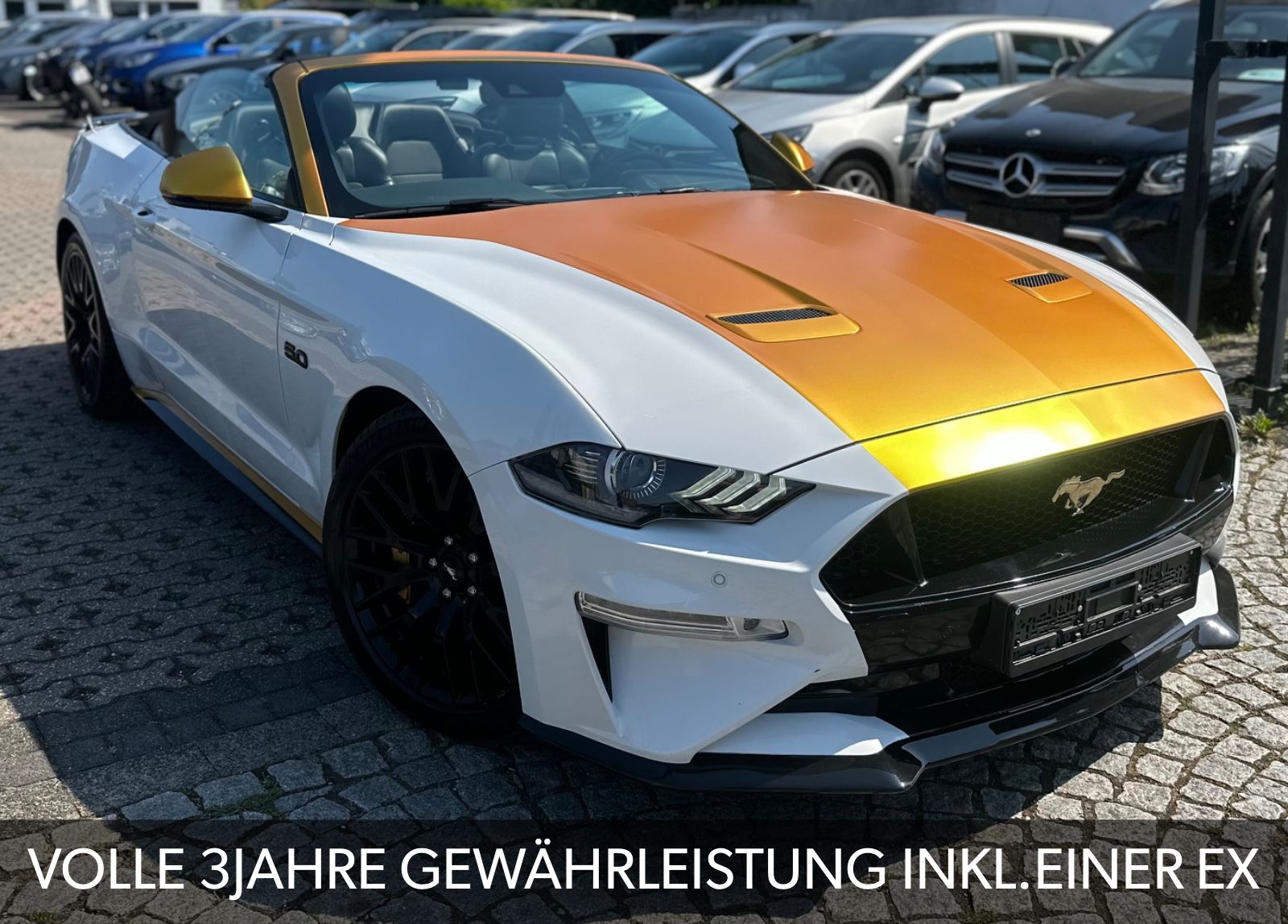 Ford MUSTANG GT*UNIKAT V8*CARBON-DIGITAL-ACC-NAVI-SBL