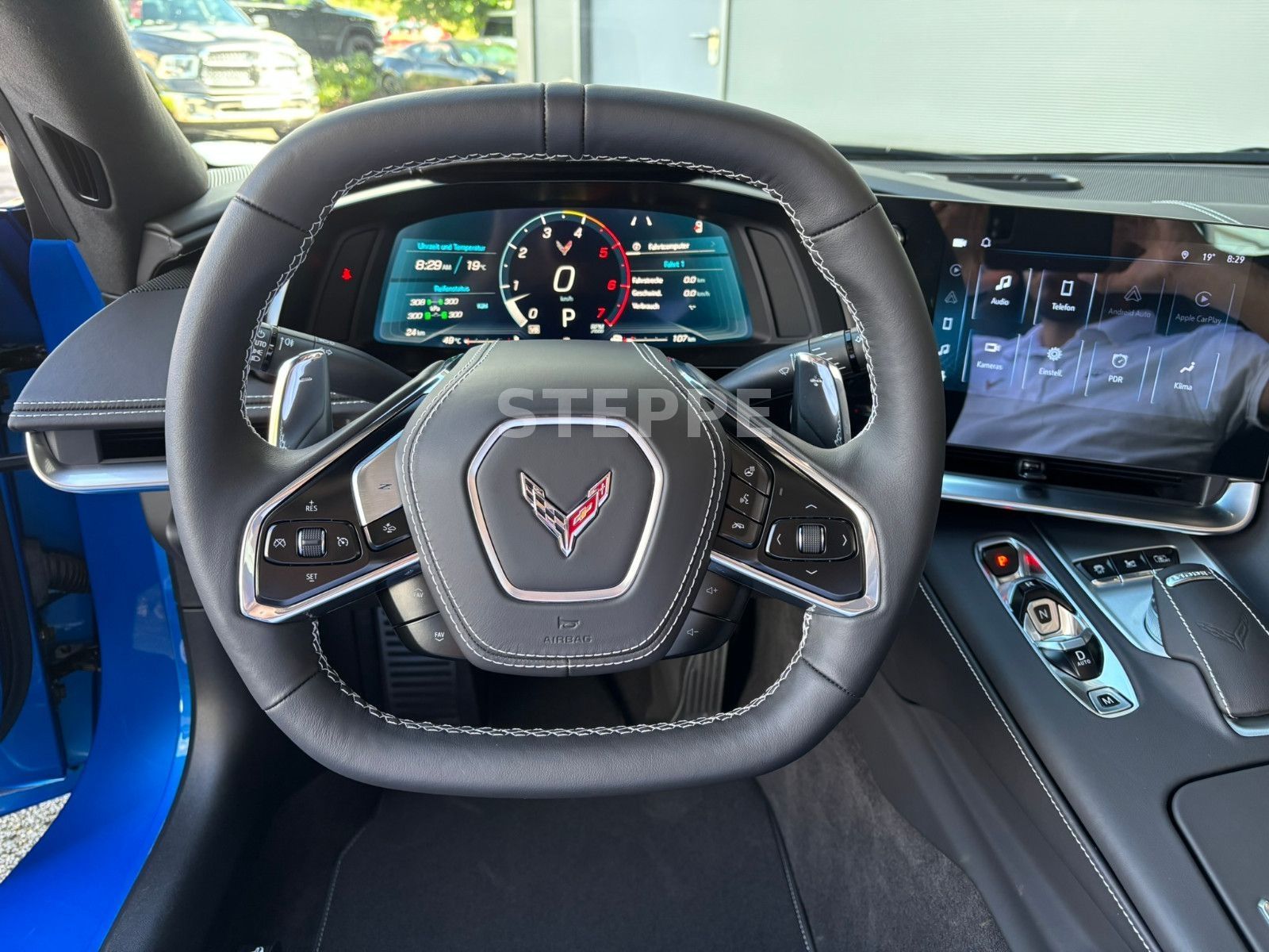 Corvette C8 Stingray Convertible 3LT Europamodell STEPPE