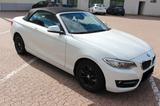 BMW 218i Cabrio Sport Line, Automatik, Navi, AHK - BMW 218 von privat