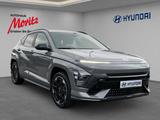 Hyundai KONA Elektro 65,4kW N-Line El. Heckklappe - mit Elektro-Antrieb: Grau, mit Klimaautomatik, Elektr Heckklappe