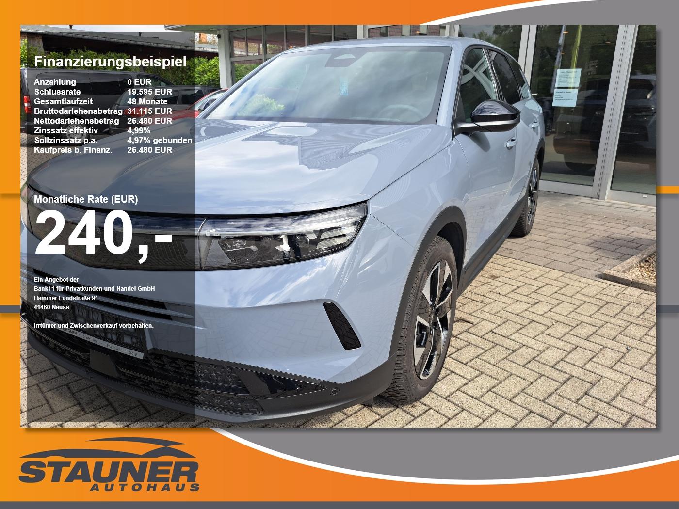Opel Grandland 1.2 48V Mild- W GS Kam. Navi SHZ
