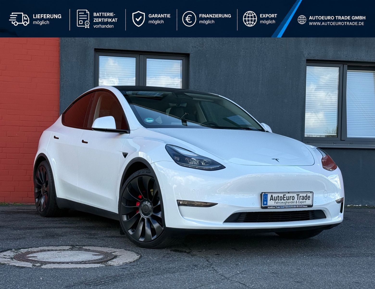 Tesla Model Y Performance Dual AWD 8 Fachbereift