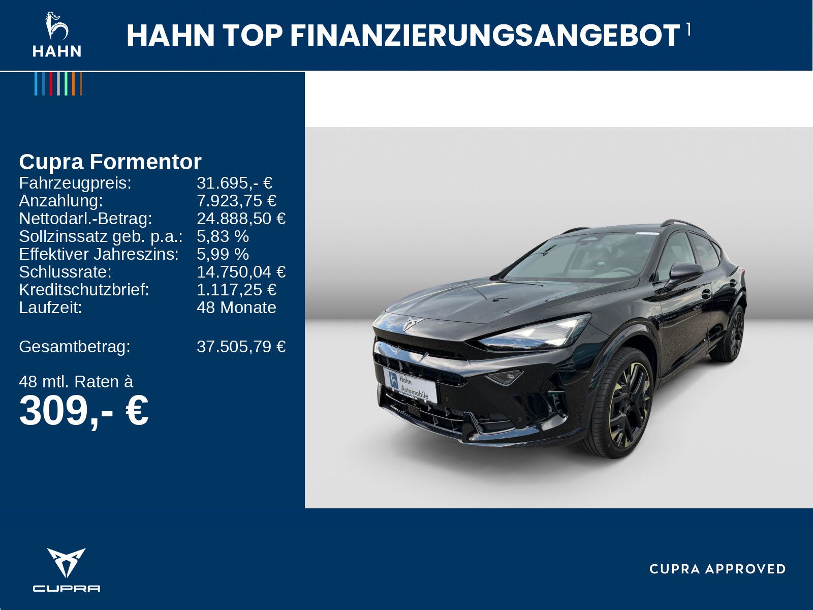 Cupra Formentor 1.5eTSI DSG Tribe Edition LED ACC Cam foto 2