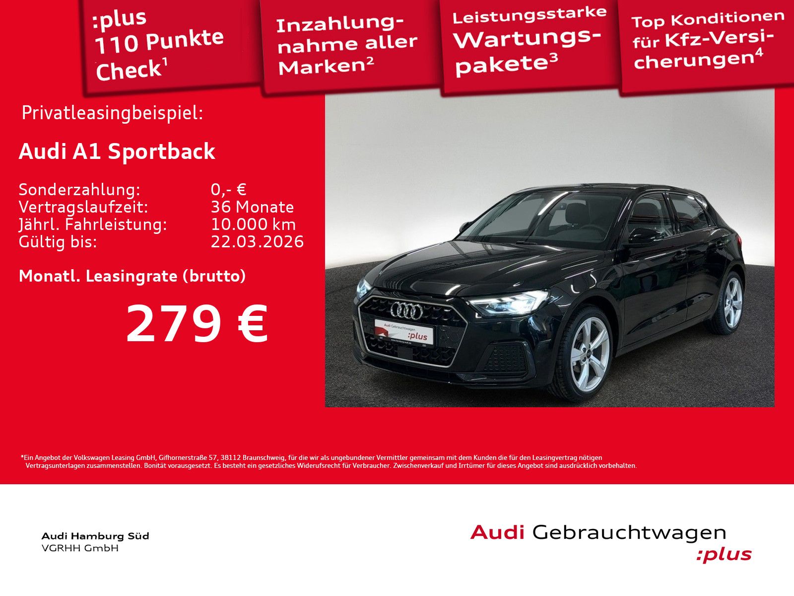 Audi A1 Sportback 25 TFSI S tronic ACC Sound CarPlay
