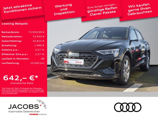 Audi Q8 e-tron 55 quattro advanced Panorama, AHK, Mat