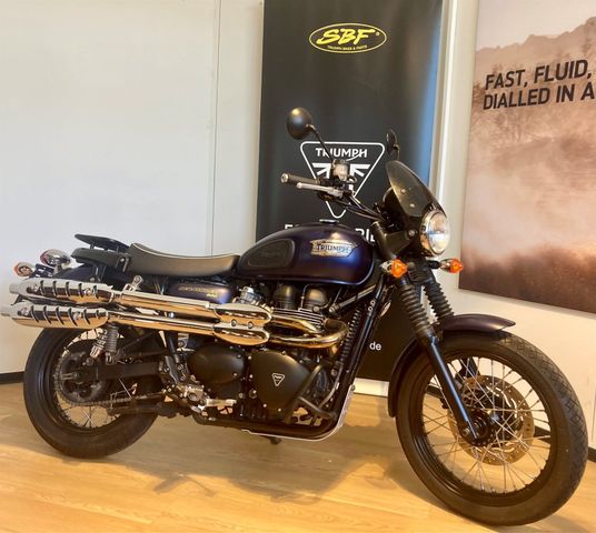 Triumph Scrambler Scheckheft