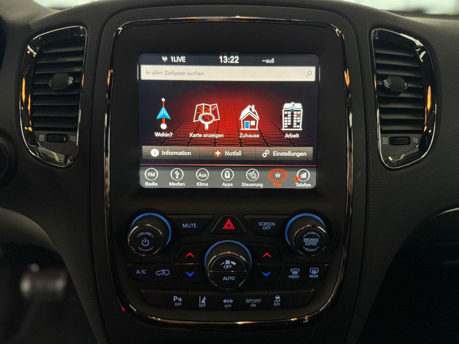 Fahrzeugabbildung Dodge Durango 5,7 R/T "ACC EU-Navi AHK"
