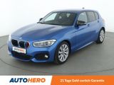 BMW 118i M Sport Aut.*NAVI*PDC*SHZ*TEMPO*ALU*KLIMA* - BMW 118: Blau, Metallic