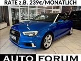 Audi A3 1.5 TFSI *RATE 149,-€  AUT LEDER  NAVI Cabrio - Audi A3: Cabrio