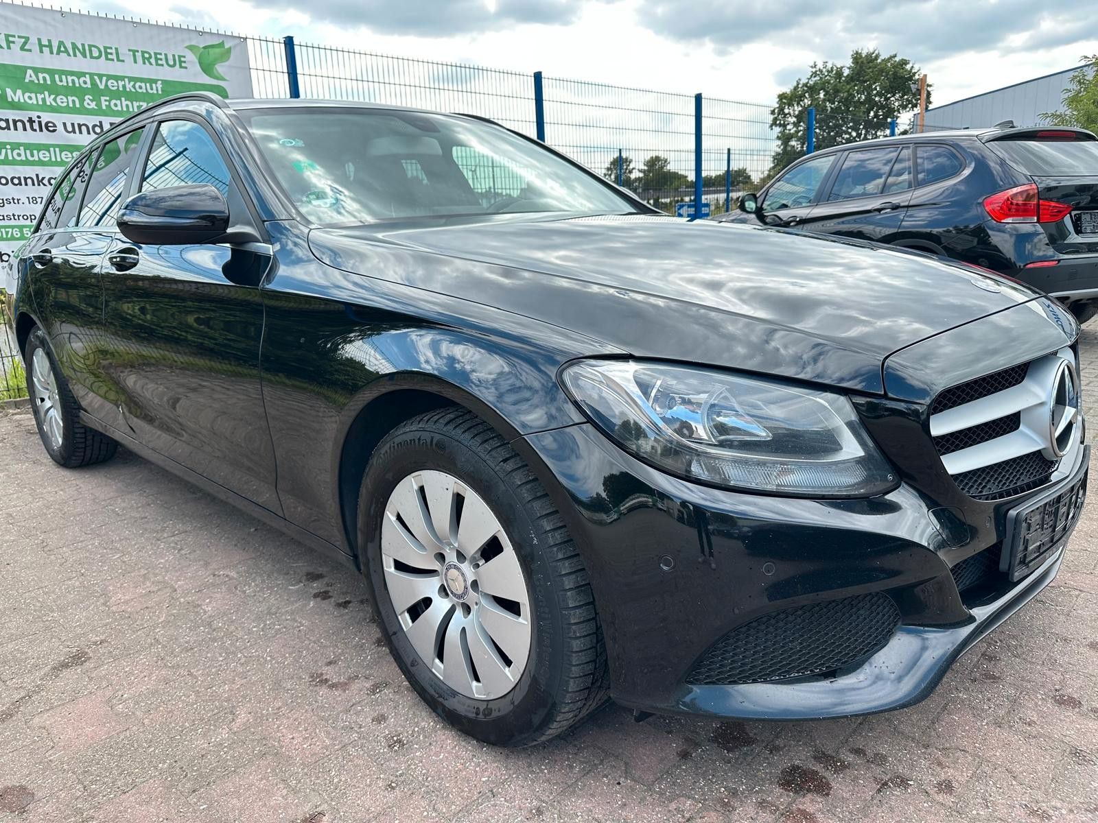 Mercedes C 220 2016, 2.1D dīzelis, Automāts, Universāls, Melns — Latvijā