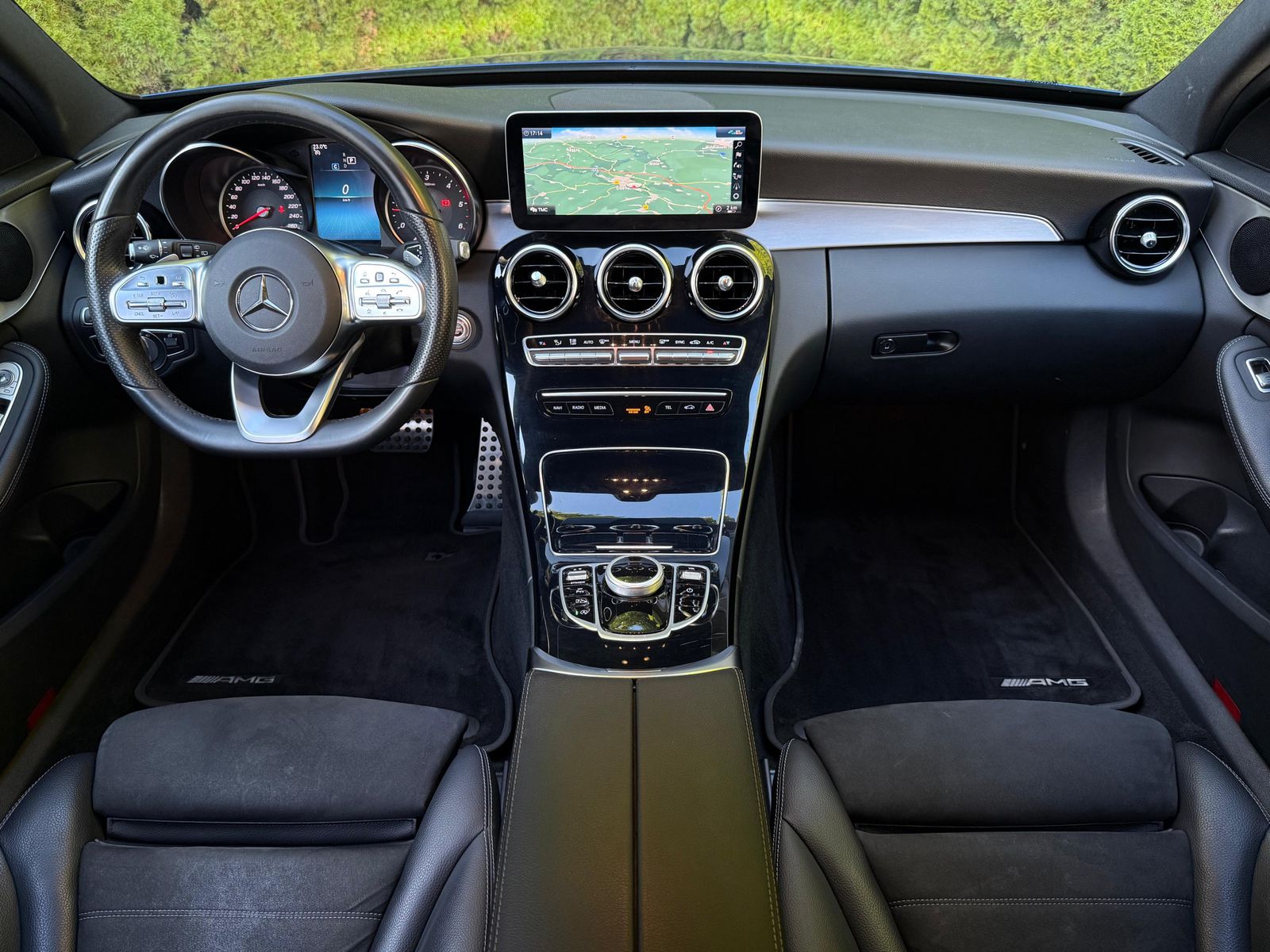 Vehicle illustration Mercedes-Benz C 200 d T 9G AMG Line LED+NAV+SHZ+ALCA+PARK+TEMP