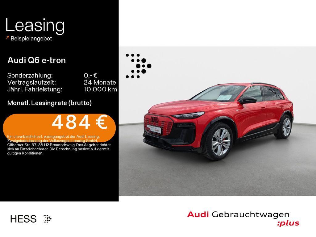 Audi Q6 e-tron quattro S-LINE*MATRIX*HUD*AHK*B&O*SHZ*