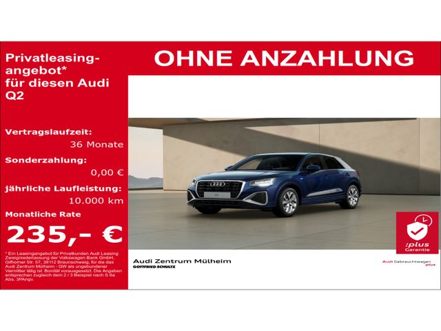 Audi Q2 30 TFSI S line LED AHK Einparkhilfe Sitzheizu