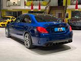 Mercedes-Benz C 63s AMG Burmester*Memory*Panorama*ILS - blaue Mercedes-Benz C 63 AMG