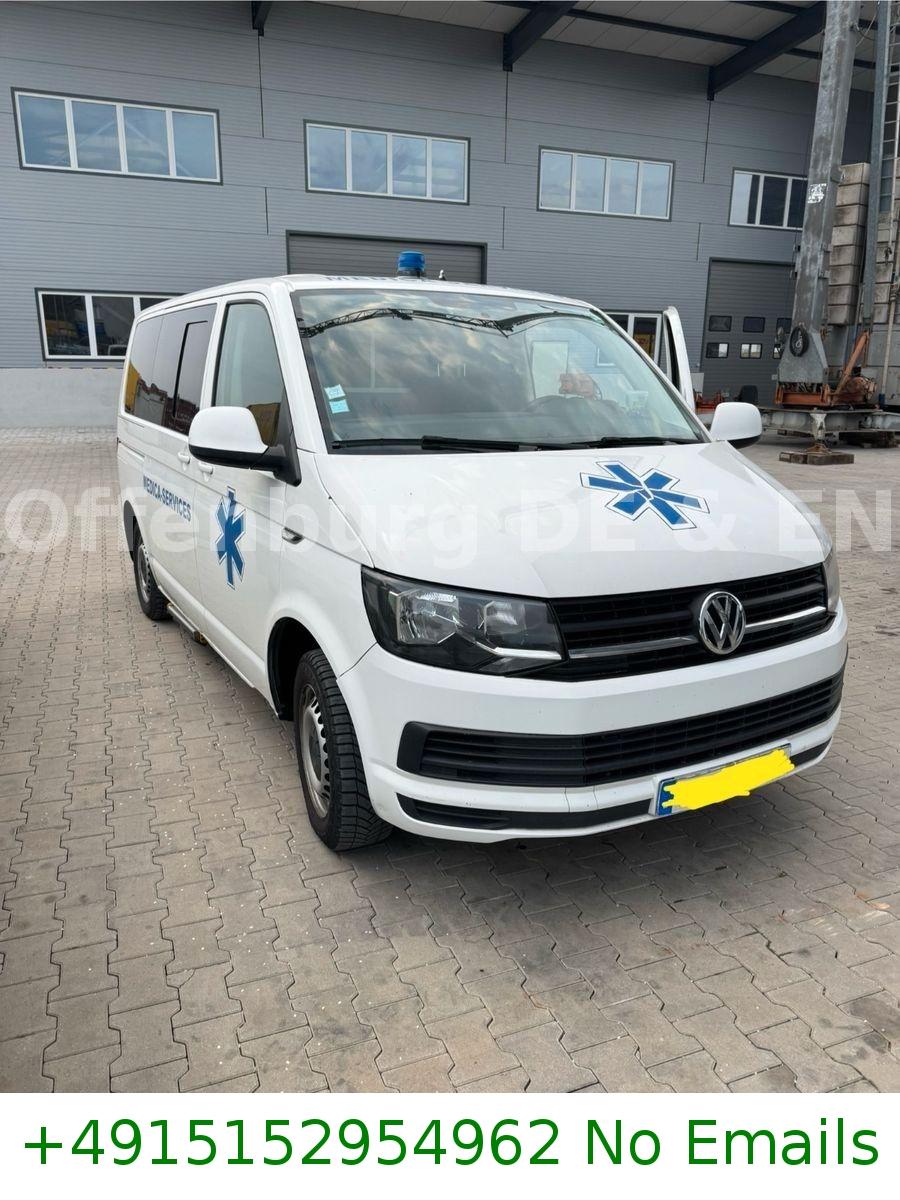 Volkswagen T6 Ambulance Krankenwagen komplett Bett TDI
