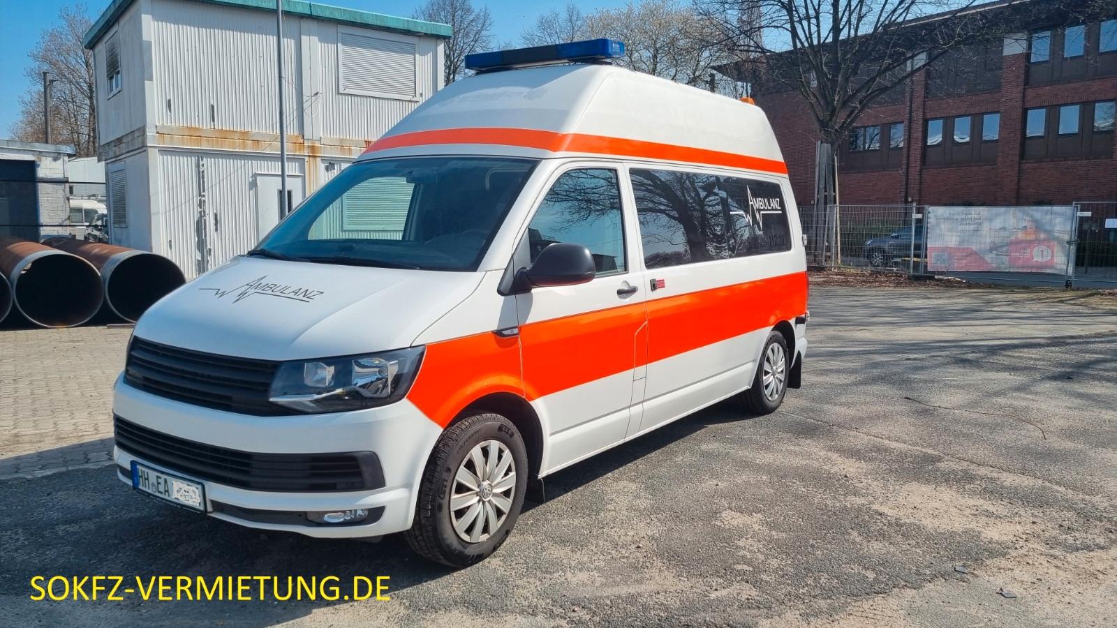 Volkswagen T6 Krankenwagen Rettungswagen