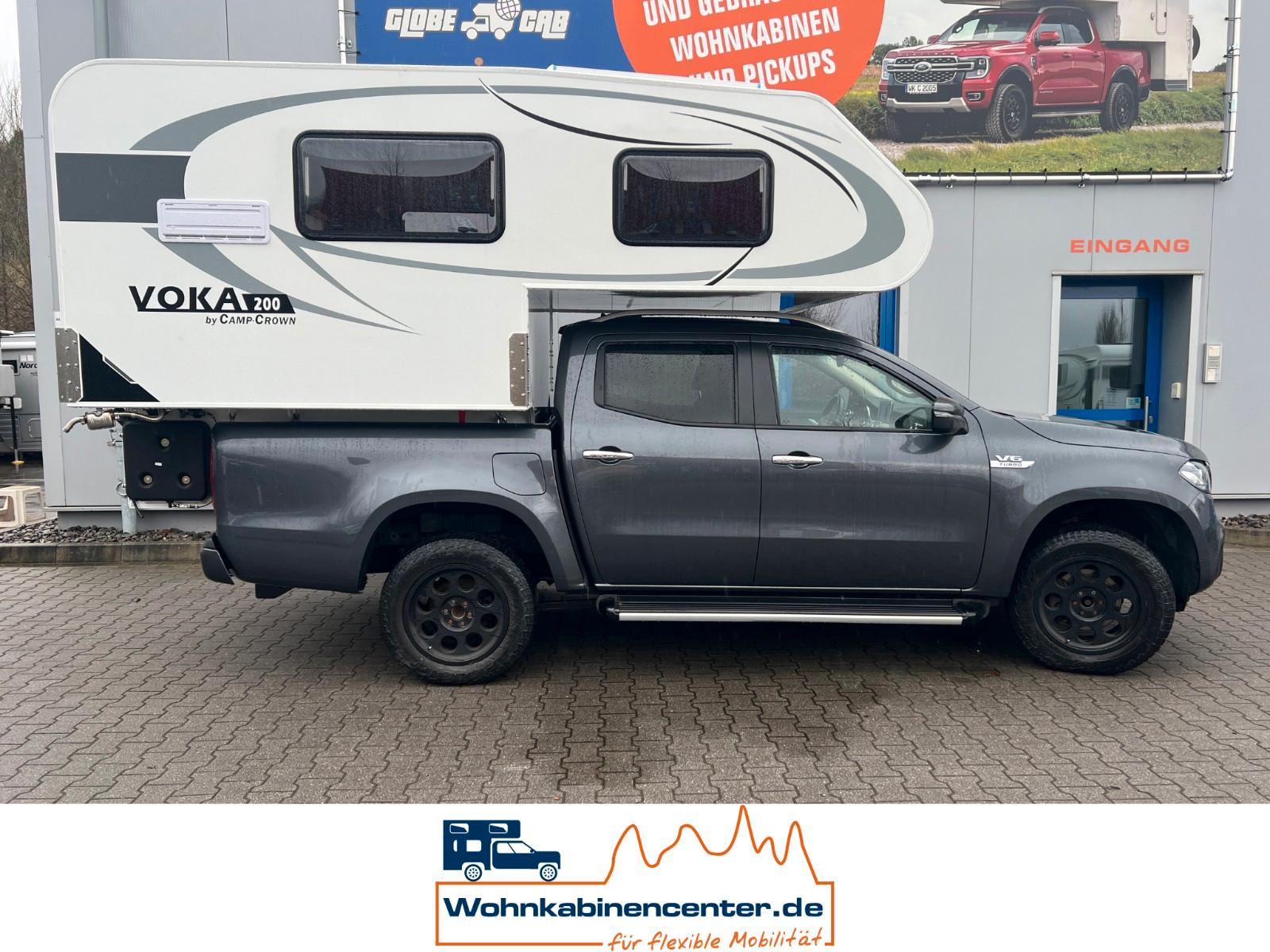 Mercedes-Benz X350D 3.0L V6 + Camp-Crown VOKA 200 Wohnkabine