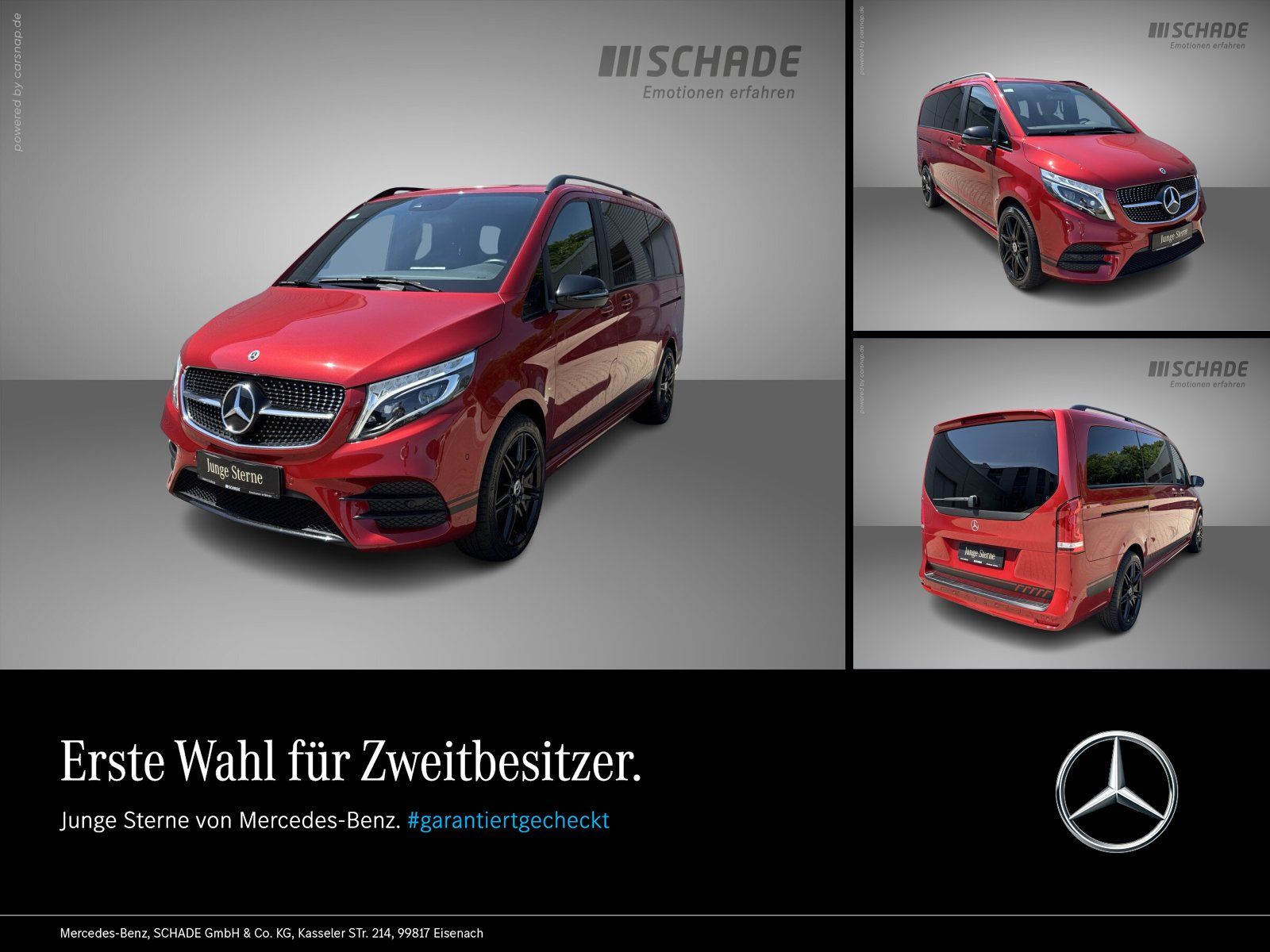 MERCEDES-BENZ V 300 4MATIC AVANTGARDE AMG STANDH TISCH NIGHT P