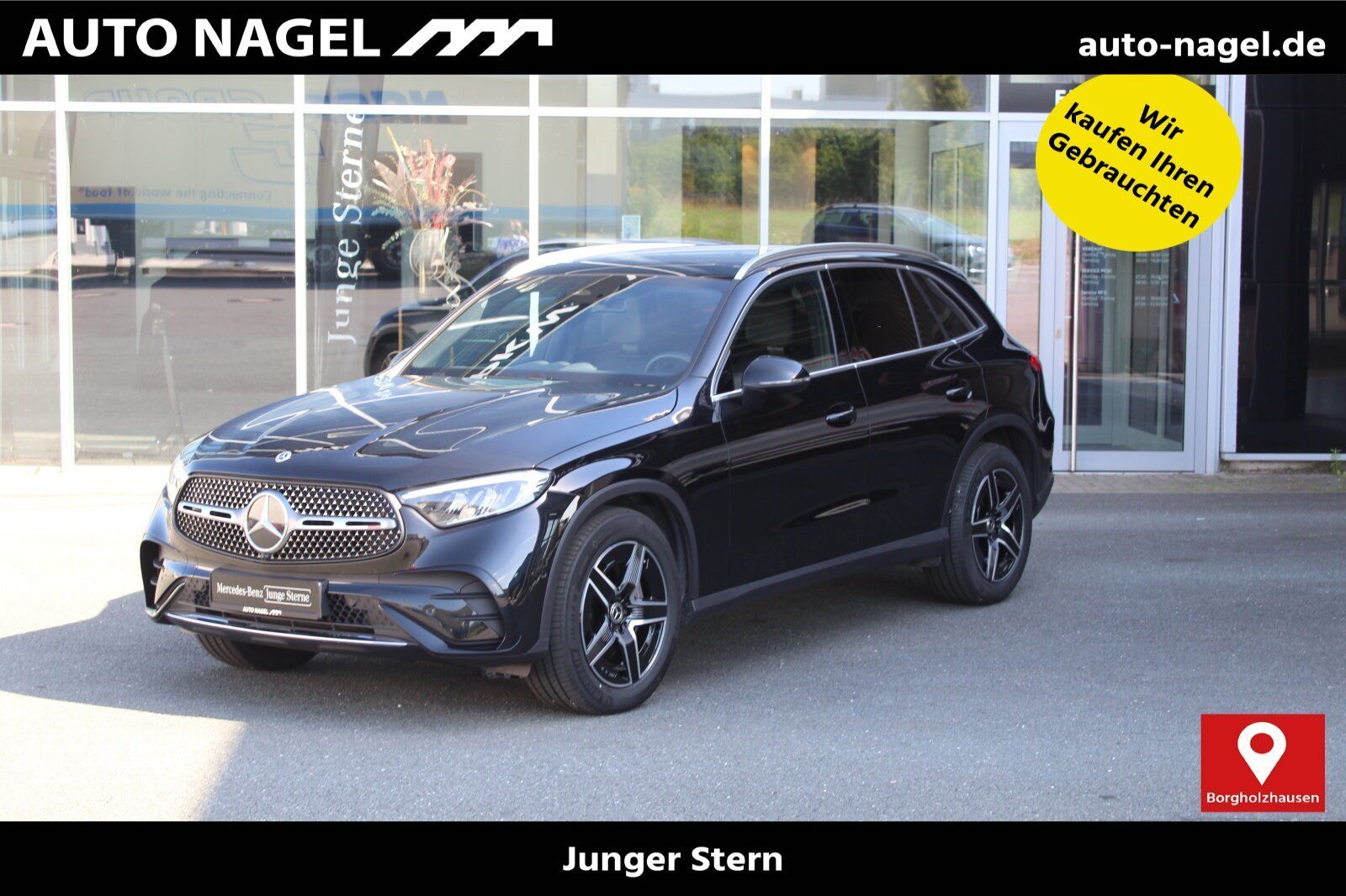 MERCEDES-BENZ GLC 200 4M AMG AHK+PANO+KAMERA+MEMORY+TOTWINKEL+