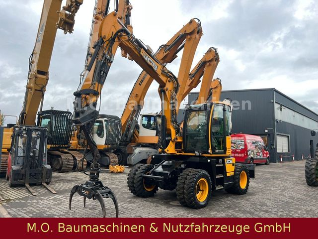 JCB 110 W Hydradig / Holzgreifer / 2x Tieflöffel