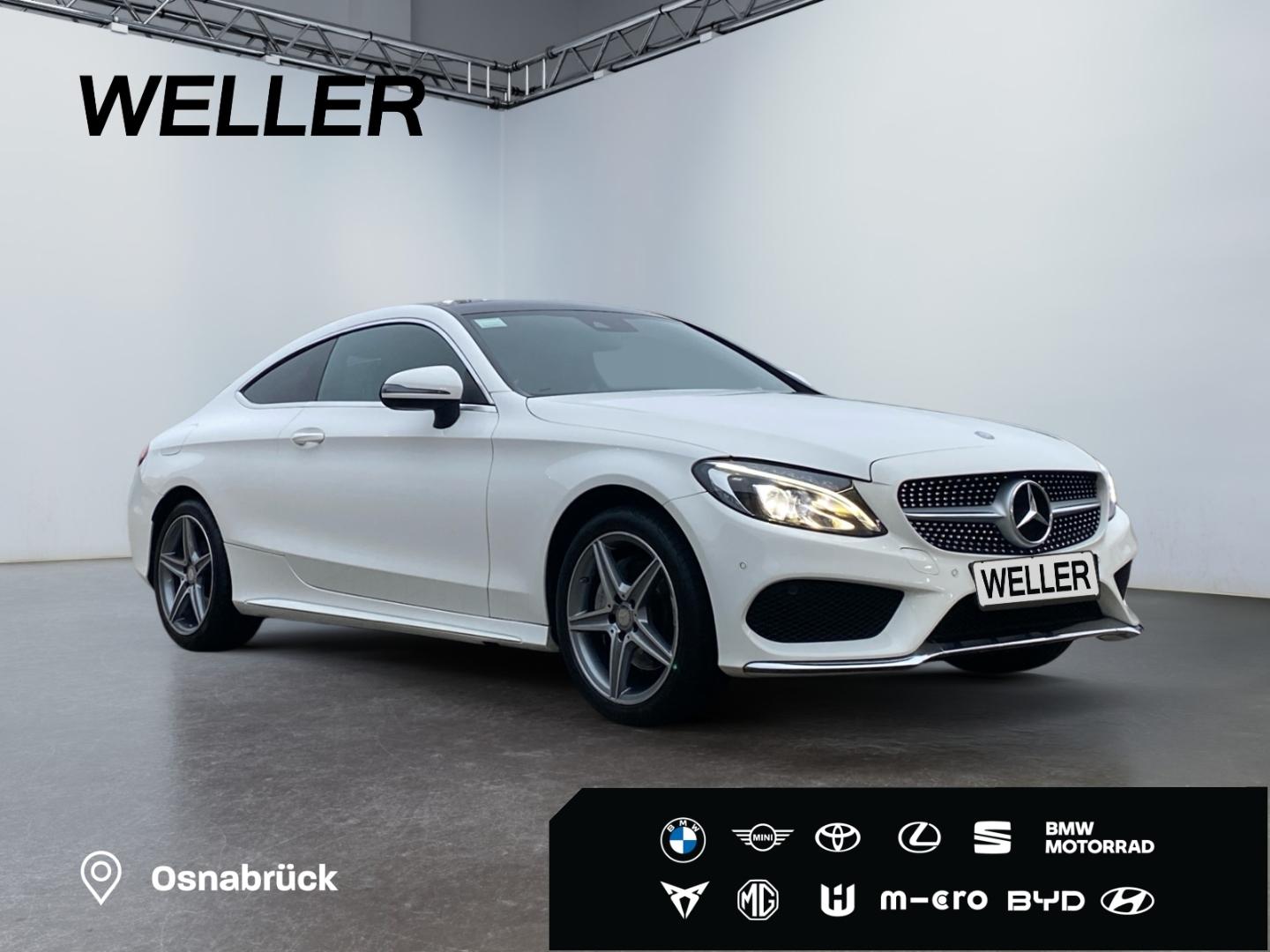 Mercedes-Benz C 180 Coupe 7G-TRONIC AMG Line *LED*HUD*Airmatic
