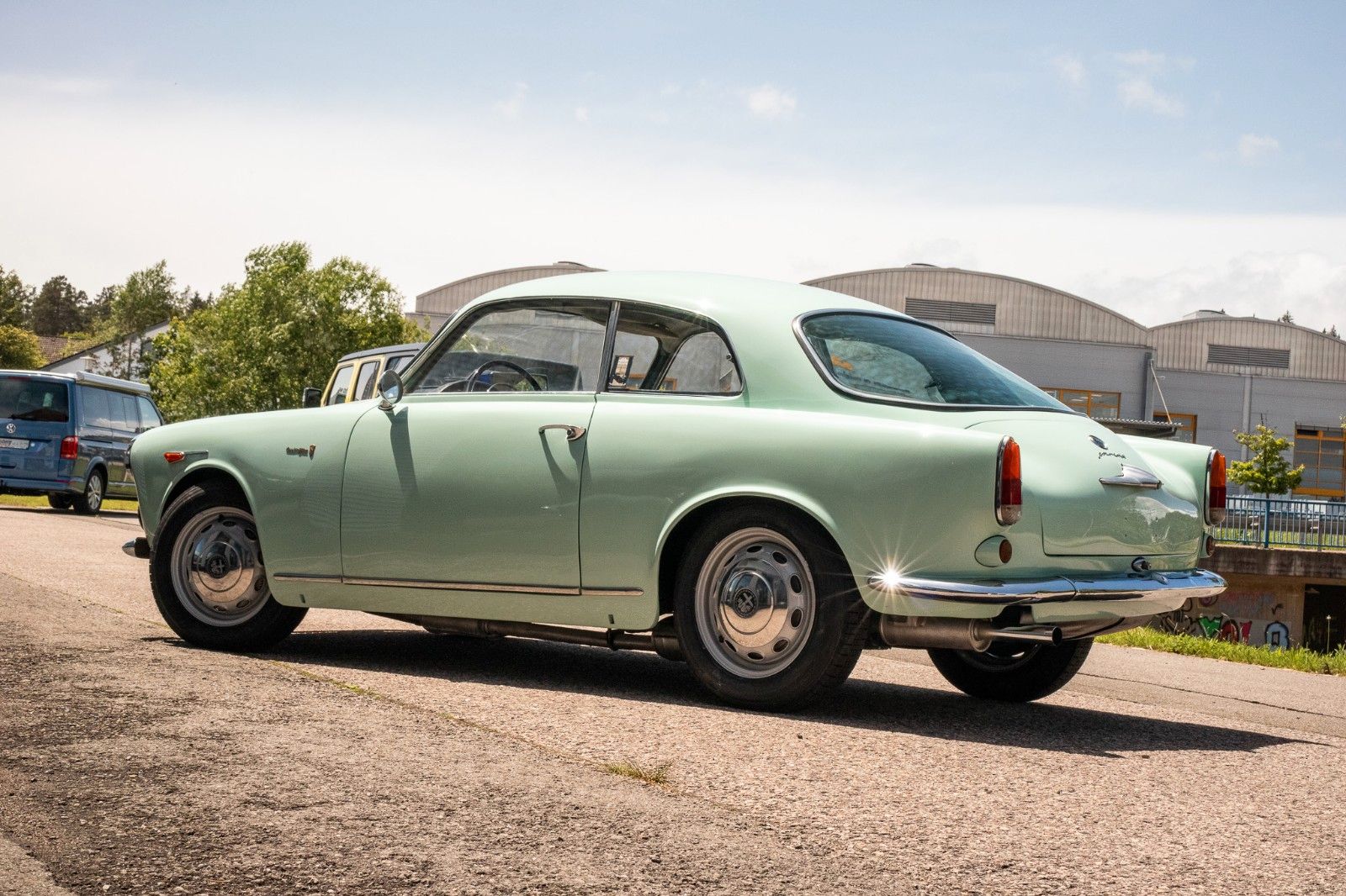 Fahrzeugabbildung Alfa Romeo Giulietta Sprint Typ 101 1.3L Modelljahr 1959