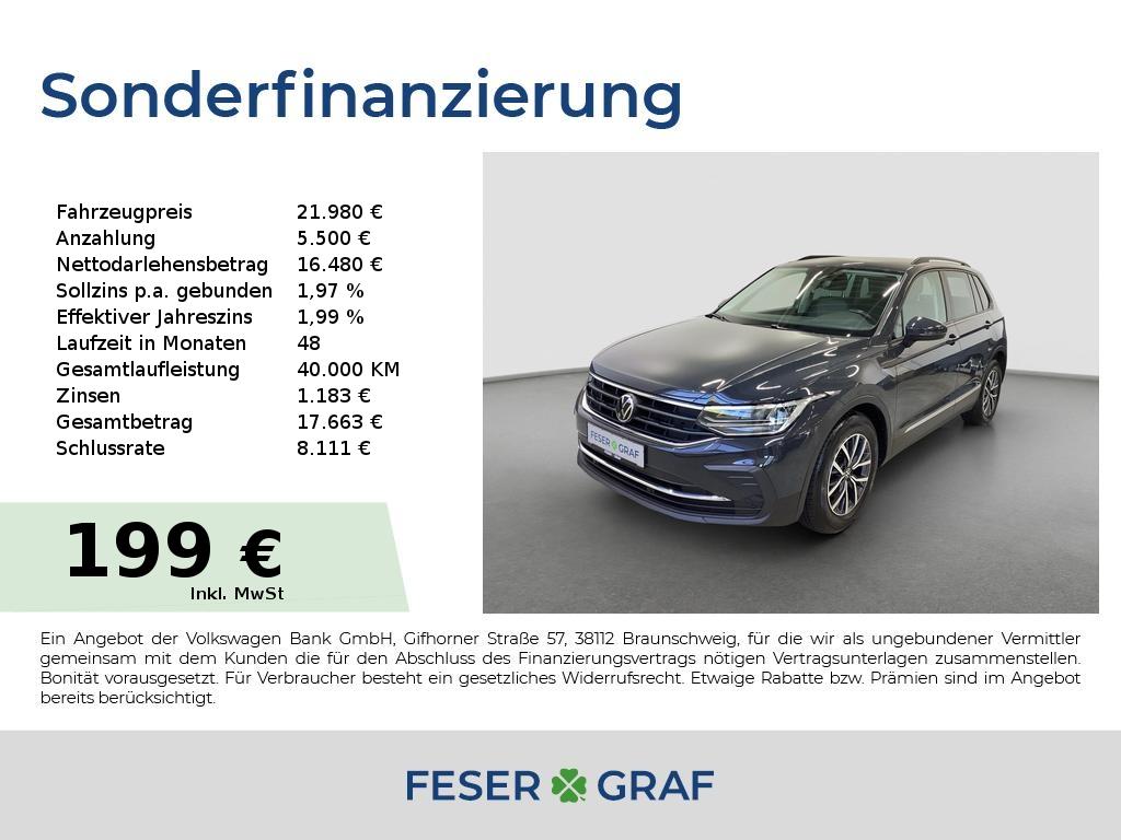 Volkswagen Tiguan Life 2.0 TDI DSG AHK Navi SHZ LHZ LED