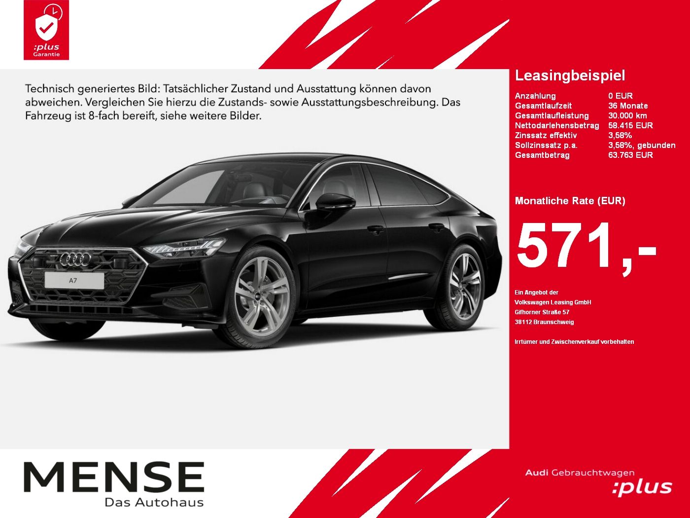 Audi A7 Sportback 45 TDI quattro S tronic Matrix|AHK