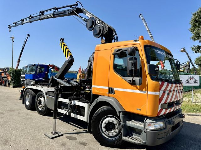 Renault PREMIUM 340 6x2 + CRANE HIAB 102-5 - 5/6 F - LIF